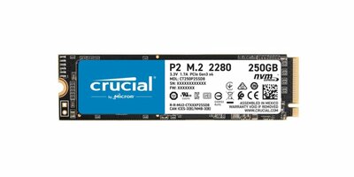 Crucial P2 M.2 250 GB PCI Express 3.0 NVMe