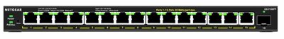 GS316EPP-100PES | 16-poorts Gigabit Smart Managed Plus PoE+ Switch | 231W PoE-vermogen | VLAN/QoS | 1 SFP | Ventilatorloos