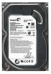 HDD Seagate 3.5inch / 250GB / 7200RPM PULLED