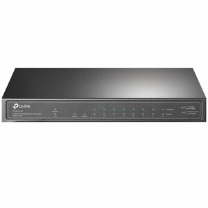 TP-LINK TL-SG1210P Gigabit Ethernet (10/100/1000) Power over Ethernet (PoE) Grijs