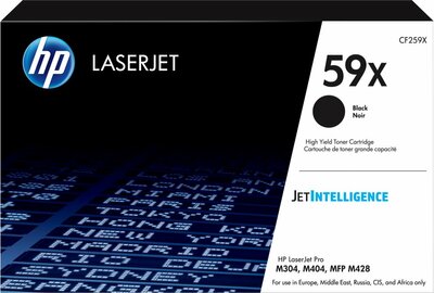 HP 59X Originele LaserJet Tonercartridge Zwart | High-Capacity