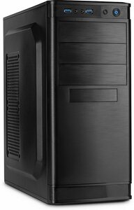 Inter-Tech IT-5905 Midi Tower Zwart