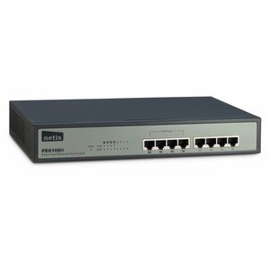 Inter-Tech Netis 19" Switch 8-P PoE (4xPoE)