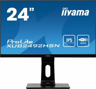 iiyama ProLite XUB2492HSN-B1 computer monitor 60,5 cm (23.8") 1920 x 1080 Pixels Full HD LED Zwart