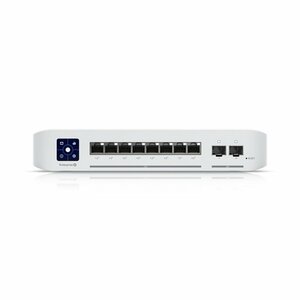 Ubiquiti Networks UniFi Enterprise 8 PoE Managed L3 2.5G Ethernet (100/1000/2500) Power over Ethernet (PoE) Roestvrijstaal