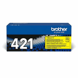 Brother TN-421Y tonercartridge 1 stuk(s) Origineel Geel