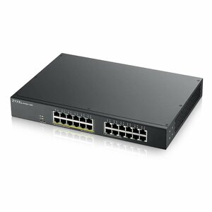 Zyxel GS1900-24EP Managed L2 Gigabit Ethernet (10/100/1000) Power over Ethernet (PoE) Zwart