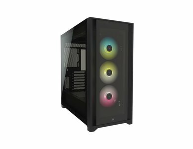 Corsair iCUE 5000X RGB Midi Tower Zwart