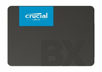 Crucial BX500 | 500GB SATA SSD | 2.5'' | 550MB/s