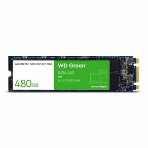 Western Digital Green WDS480G3G0B internal solid state drive M.2 480 GB SATA III