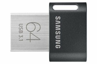 Samsung MUF-64AB USB flash drive 64 GB USB Type-A 3.2 Gen 1 (3.1 Gen 1) Grijs, Zilver