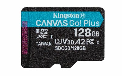 Kingston Technology Canvas Go! Plus 128 GB MicroSD UHS-I Klasse 10