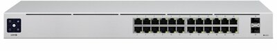 Ubiquiti UniFi USW-24 netwerk-switch Managed L2 Gigabit Ethernet (10/100/1000) Zilver