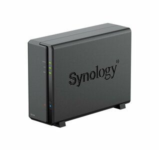 Synology DiskStation DS124 data-opslag-server NAS Desktop Ethernet LAN Zwart RTD1619B