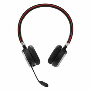 Jabra Evolve 65 Headset Bedraad en draadloos Hoofdband Oproepen/muziek Micro-USB Bluetooth Oplaadhouder Zwart