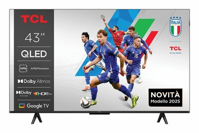 TCL 43P79K (2025) | 43'' Ultra HD 4K | QLED Smart TV | Wifi | Google TV | Dolby Vision | 60Hz
