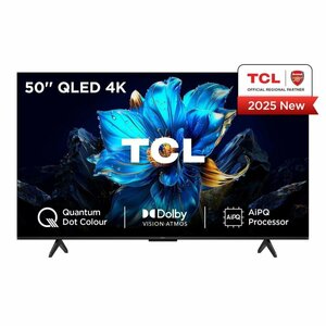 TCL 50P79K (2025) | 50'' Ultra HD 4K | QLED Smart TV | Wifi | Google TV | Dolby Vision | 60Hz