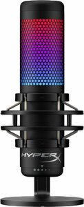 HyperX QuadCast S | USB-microfoon | RGB-verlichting | Voor pc en console | Zwart
