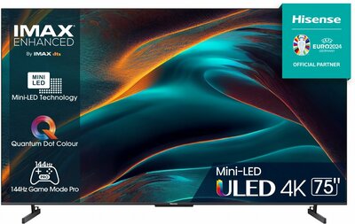 Hisense 75U79KQ | 75'' Ultra HD 4K | Mini LED Smart TV | Wifi | VIDAA | Local Dimming | Dolby Vision | 120Hz