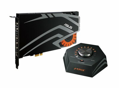 ASUS STRIX RAID PRO | Interne Geluidskaart | 7.1 Kanalen | PCI-E | Inclusief Audio Control Box