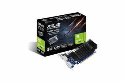 Asus GeForce GT 730 | 2GB GDDR5 VRAM | Low Profile | Videokaart | GPU | Nvidia