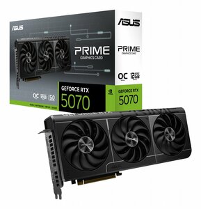 ASUS Prime RTX 5070 | 12GB GDDR7 | DLSS 4 | Videokaart | Nvidia GPU