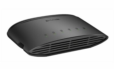 D-Link DGS-1005D/E | Netwerk-switch | Unmanaged | L2 | 5-poorts Gigabit Ethernet (10/100/1000) | Zwart