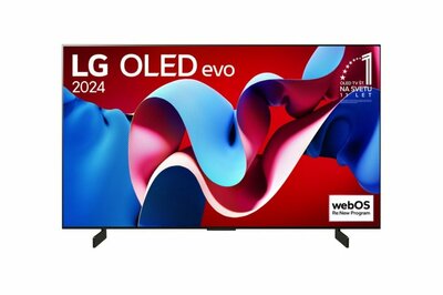 LG C4 OLED42C41LA 42" | Ultra HD 4K OLED Smart TV | WebOS + Wifi | Dolby Vision | OLED Perfect Black Levels + AI Picture Pro | 144Hz