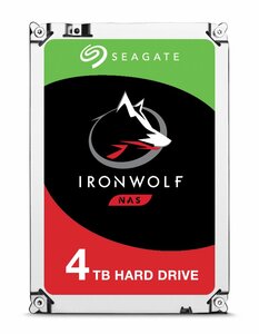 Seagate IronWolf ST4000VN008 | 4TB 3.5" NAS HDD | SATA III | 5900 rpm | 64MB Cache