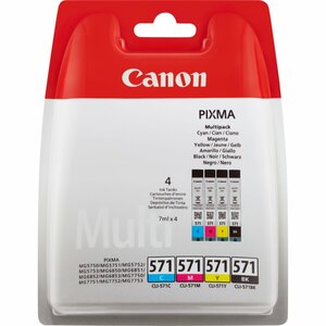 Canon 0386C005 | Originele Zwart/Cyaan/Magenta/Geel Inktcartridges | 4-Pack