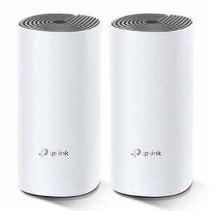 TP-Link Deco E4 (2-pack) | Dual-band WiFi 5 Mesh Router | Fast Ethernet | AC1200