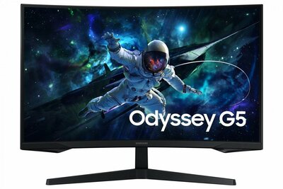Samsung Odyssey G5 G554 | 32" Quad HD Gaming Monitor | 165Hz | 1ms | Curved