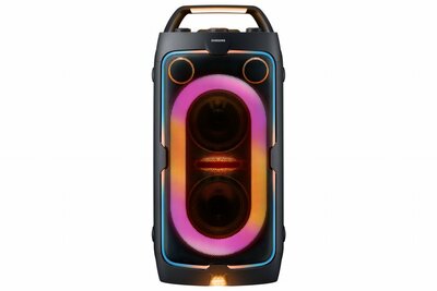 Samsung Sound Tower MX ST40F | Bluetooth Party Speaker | 160W | Tot 12 Uur Accuduur | IPX4 Spatwaterbestendig | Karaoke & Party Lights+