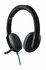 Logitech H540 USB Computer Headset Met high-definition geluid en knoppen op het oorstuk_