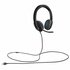 Logitech H540 USB Computer Headset Met high-definition geluid en knoppen op het oorstuk_