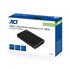ACT AC1220 behuizing voor opslagstations HDD-/SSD-behuizing Zwart 2.5"_