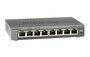Netgear ProSAFE Unmanaged Plus Switch - GS108E - 8 Gigabit Ethernet poorten_