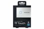 Samsung MU-PC1T0S, T7 Touch, 1000 GB, USB Type-C, 3.2 Gen 2 (3.1 Gen 2), 1050 MB/s, Wachtwoordbeveiliging, Zilver_