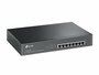 TP-LINK TL-SG1008MP Unmanaged Gigabit Ethernet (10/100/1000) Power over Ethernet (PoE) Zwart_