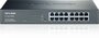 TP-LINK TL-SG1016DE Managed L2 Gigabit Ethernet (10/100/1000) Zwart_