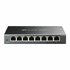 TP-Link TL-SG108E Managed L2 Gigabit Ethernet (10/100/1000) Zwart_