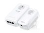 TP-Link TL-WPA8631P KIT | AV1300 Powerline Adapter Set | 1300 Mbps | Gigabit Ethernet | Wi-Fi AC1200 | Met Stopcontact | Wit_