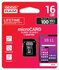 Goodram M1AA-0160R12 flashgeheugen 16 GB MicroSDHC UHS-I Klasse 10_