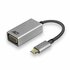 ACT AC7000 USB-C naar VGA female adapter, kabellengte 0.15m, aluminium behuizing_