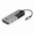 ACT AC7021 USB-C naar HDMI female adapter met PD Pass-Through, 4K, USB-A , USB-C port, kaartlezer_