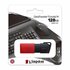Kingston Technology DataTraveler Exodia M USB flash drive 128 GB USB Type-A 3.2 Gen 1 (3.1 Gen 1) Zwart, Rood_