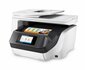 HP OfficeJet Pro 8730 All-in-One printer, Printen, kopiëren, scannen, faxen, Invoer voor 50 vel; Printen via USB-poort aan voorzijde; Scans naar e-mail/pdf; Dubbelzijdig printen_