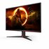 AOC 27G2SAE/BK computer monitor 68,6 cm (27") 1920 x 1080 Pixels Full HD LED Zwart, Rood_