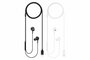 Samsung EO-IC100 Headset Bedraad In-ear Oproepen/muziek USB Type-C Zwart_