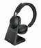 Jabra Evolve2 65, MS Stereo Headset Hoofdband USB Type-A Bluetooth Zwart_